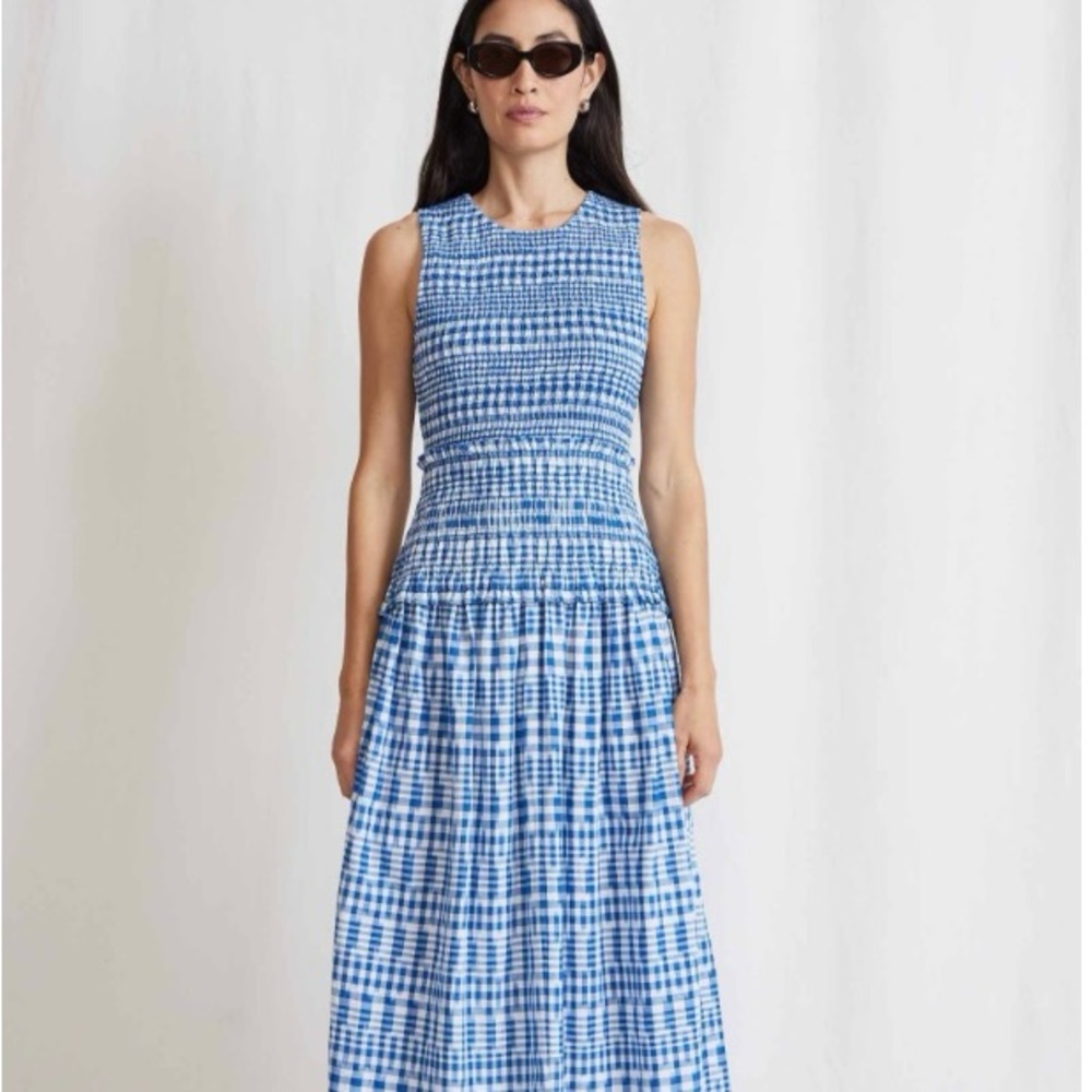 NWT APiece Apart Smocked Dress Medium